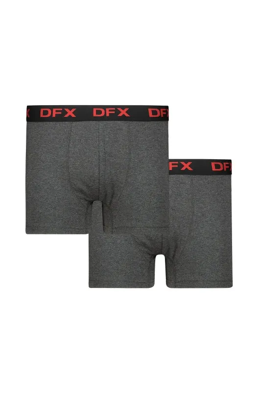 Jovian Knit Trunks - 2 Pack _ 146758 _ Charcoal Mel sold by Dunns