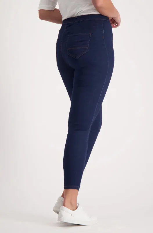 Jessie High Rise Skinny Tube _ 147665 _ Dark Wash sold by Dunns product image thumbnail 5