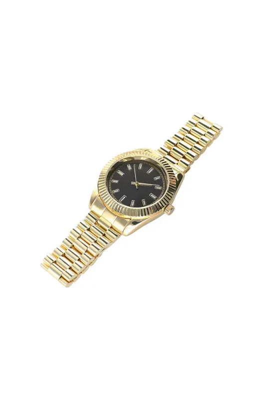 Wrandle Gold Statement Watch _ 145920 _ Gold sold by Dunns