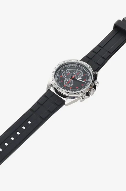 Austin Silicone Strap Watch _ 148214 _ Black sold by Dunns