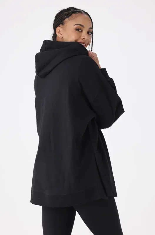 Alora Oversized Fleece Hoodie _ 145463 _ Black sold by Dunns product image thumbnail 3