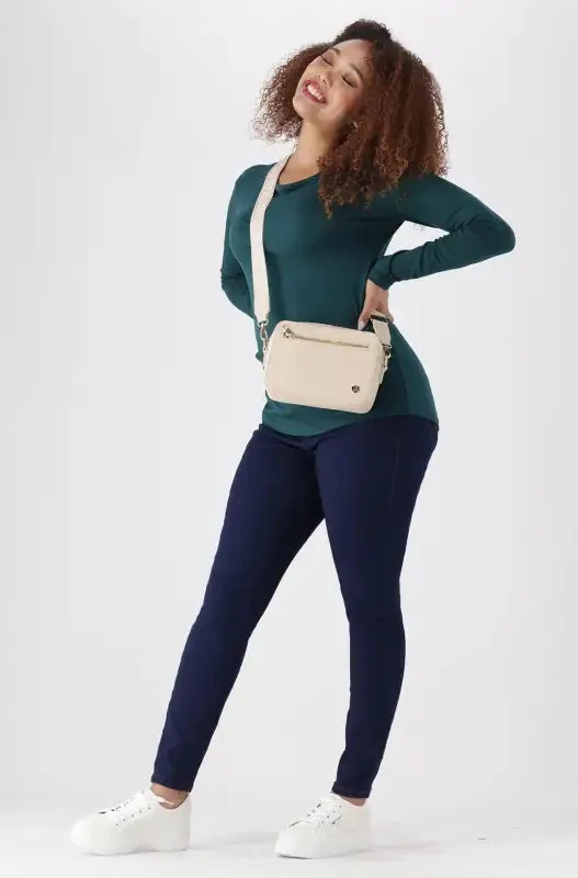 Cleo Crew Neck Tee _ 136529 _ Green sold by Dunns product image thumbnail 5