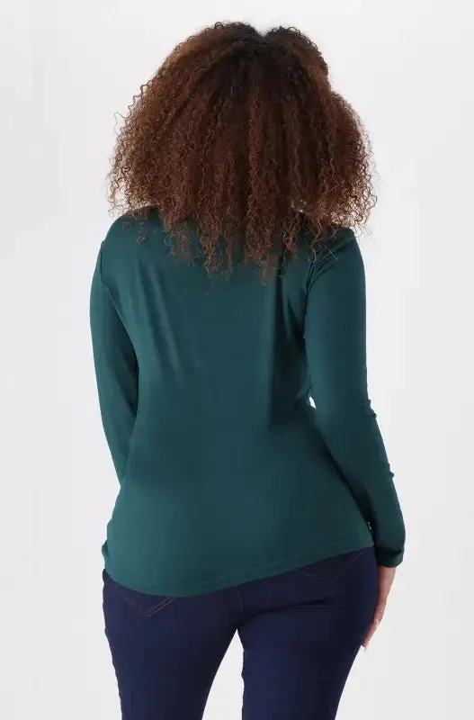 Cleo Crew Neck Tee _ 136529 _ Green sold by Dunns product image thumbnail 3