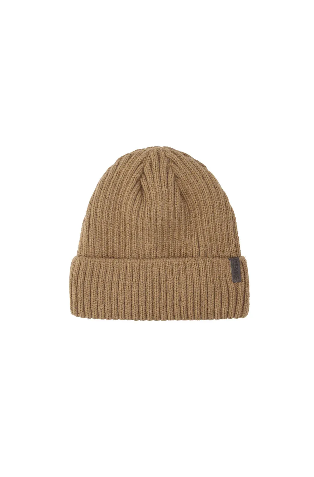 Bennie Klevas Ribbed Beanie _ 133807 _ Beige sold by Dunns product image thumbnail 2