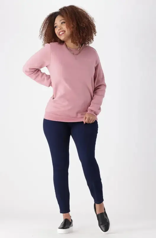 Brooklyn Fleece Crew Neck _ 139293 _ Pink sold by Dunns product image thumbnail 4
