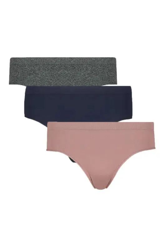 Love Seamfree Hipster- 3 Pack _ 137053 _ Navy sold by Dunns
