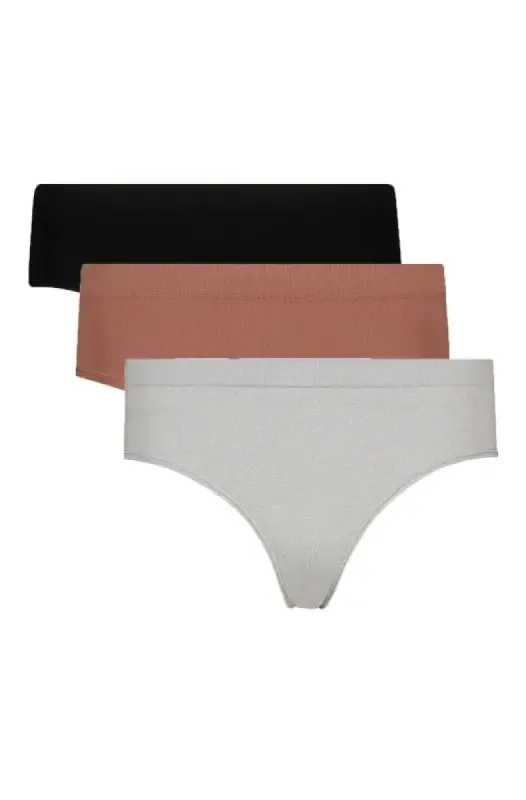 Love Seamfree Hipster- 3 Pack _ 137052 _ Black sold by Dunns