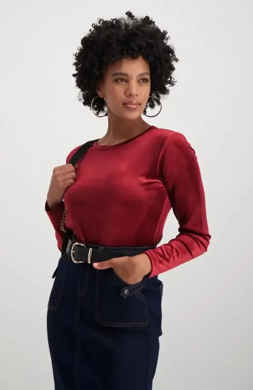 Rosaria Croc Circle Belt _ 118790 _ Black sold by Dunns product image thumbnail 2