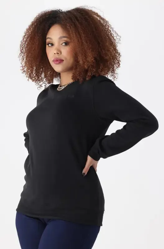 Brooklyn Fleece Crew Neck _ 139290 _ Black sold by Dunns product image thumbnail 2