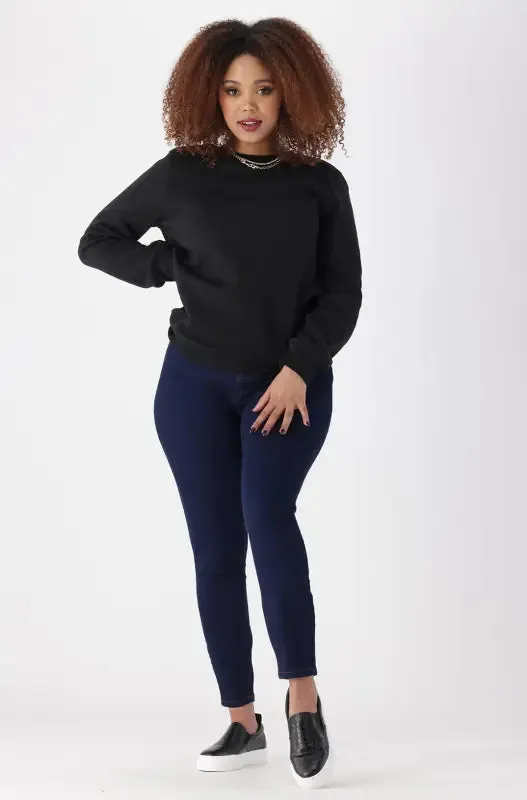Brooklyn Fleece Crew Neck _ 139290 _ Black sold by Dunns product image thumbnail 4