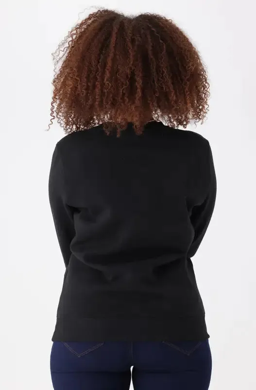 Brooklyn Fleece Crew Neck _ 139290 _ Black sold by Dunns product image thumbnail 3