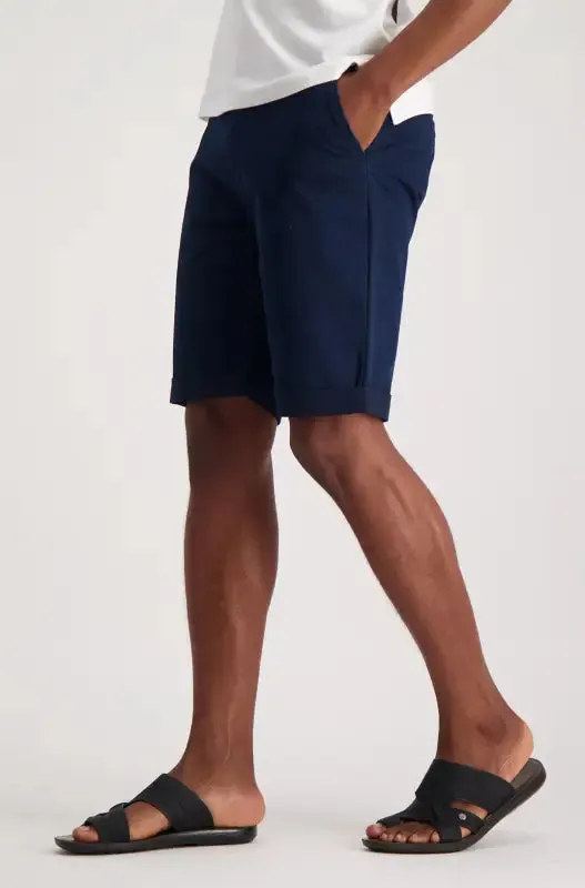 Cardiff Chino Short _ 113480 _ Navy sold by Dunns product image thumbnail 2