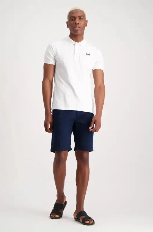 Cardiff Chino Short _ 113480 _ Navy sold by Dunns product image thumbnail 4