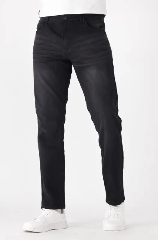 Cedar Slim Fit Denim _ 112237 _ Black Wash sold by Dunns