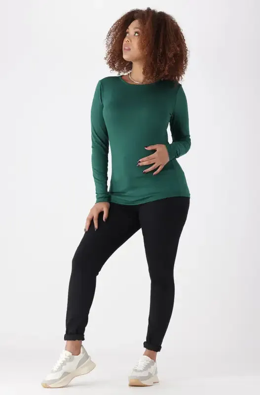 Cleo Crew Neck Tee _ 148951 _ Green sold by Dunns product image thumbnail 5