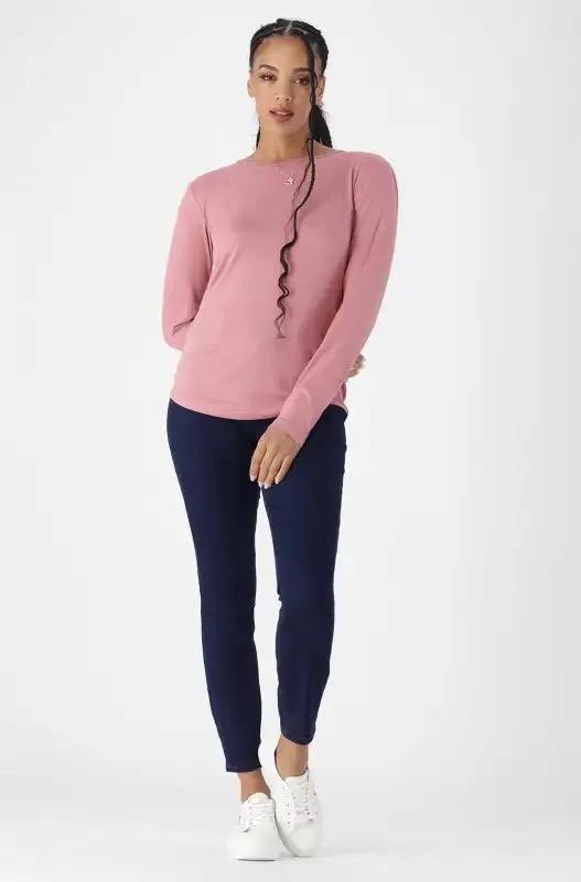 Cleo Crew Neck Tee _ 148942 _ Pink sold by Dunns product image thumbnail 4