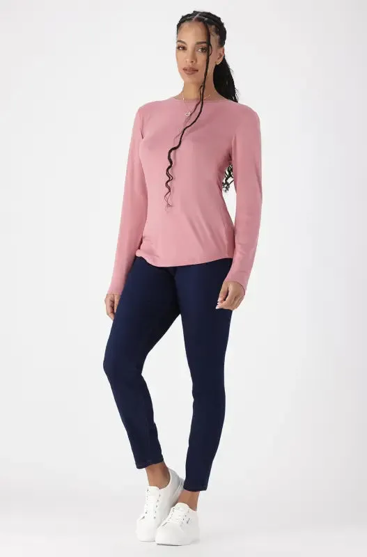 Cleo Crew Neck Tee _ 148942 _ Pink sold by Dunns product image thumbnail 5