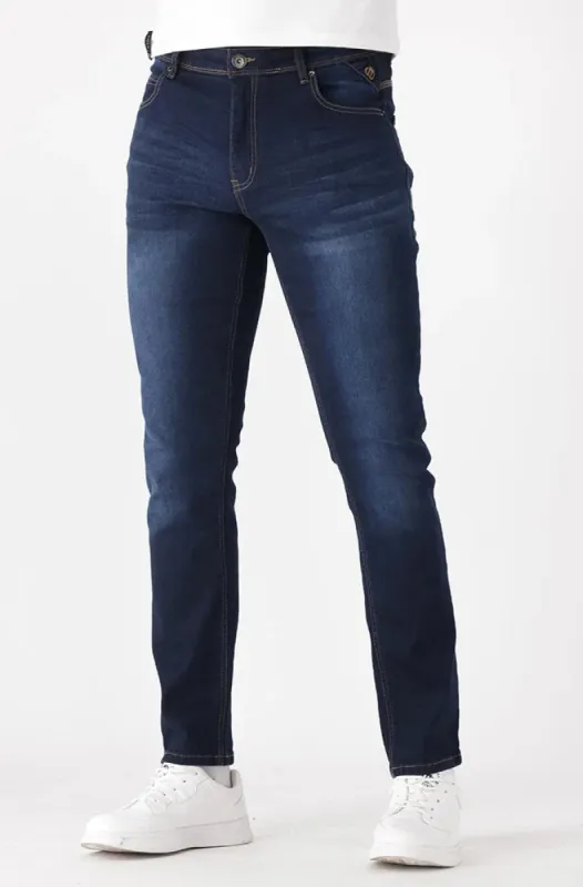 Cedar Slim Fit Denim _ 123869 _ Blue sold by Dunns