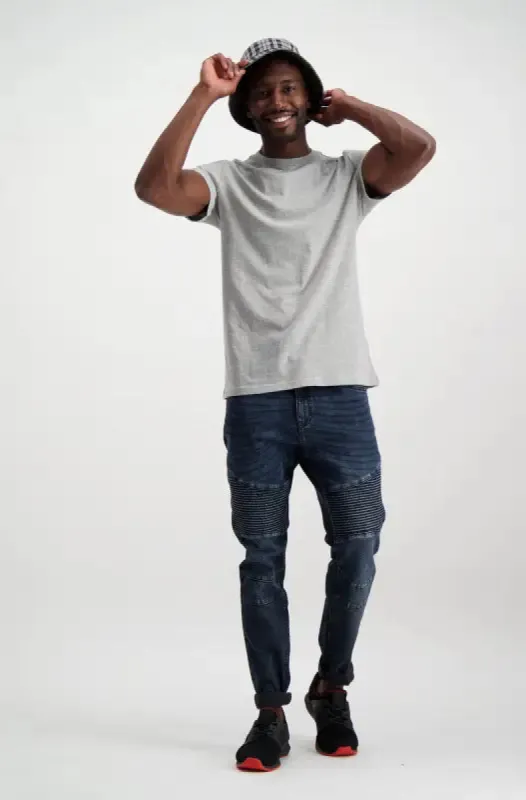 Ash Tee _ 117430 _ Grey Mel sold by Dunns