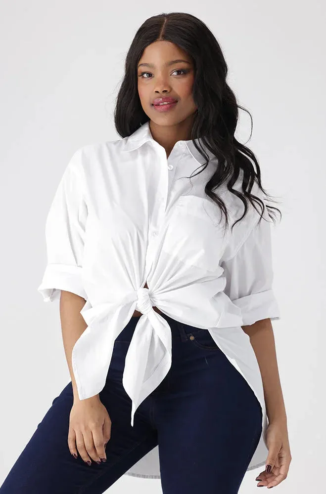 MIA BOYFRIEND SHIRT _ 154273 _ White sold by Dunns product image thumbnail 2
