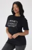 Jade Graphic Print Boyfriend Tee _ 154192 _ Black sold by Dunns