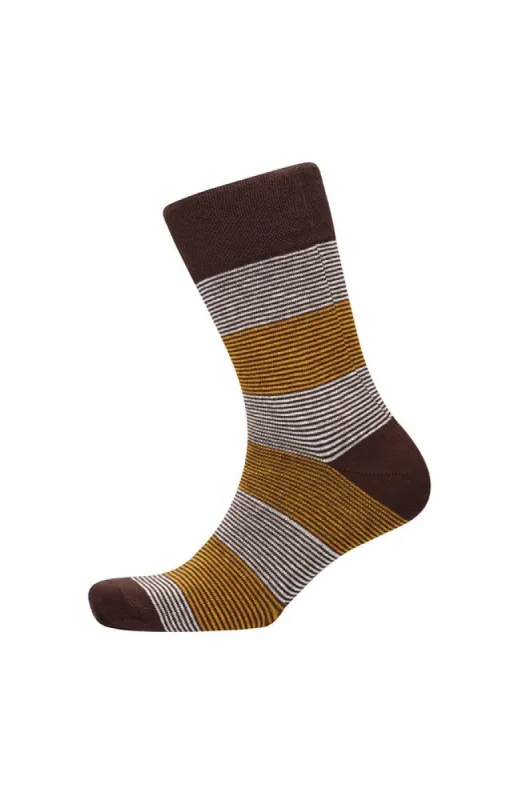 Dale Single Sock _ 152951 _ Brown sold by Dunns