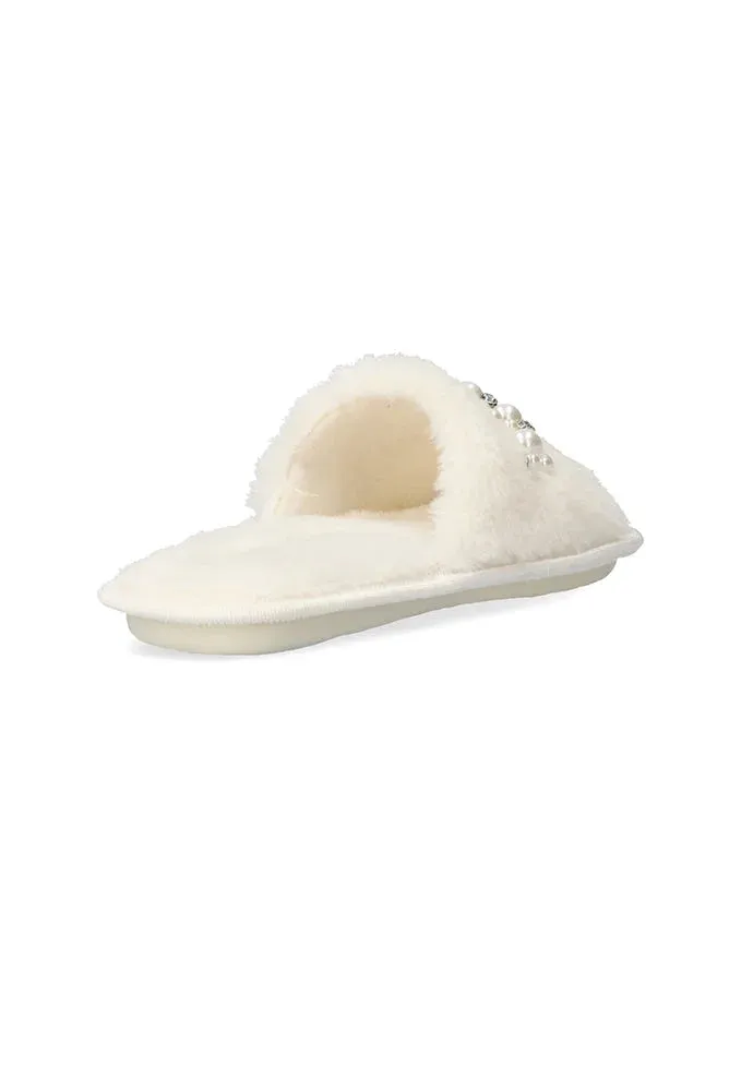 Berry Slipper _ 153458 _ Cream sold by Dunns product image thumbnail 3