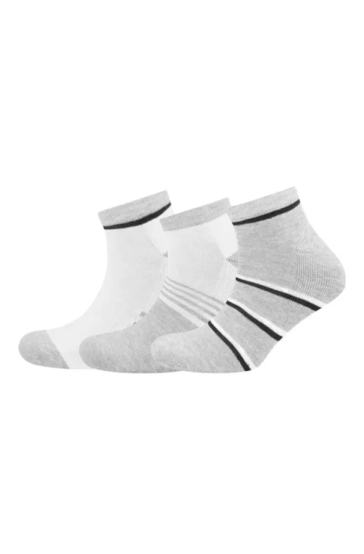 Shea Traner Socks 3pk _ 153066 _ White sold by Dunns