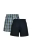 Ernesto Woven Boxers 2pk _ 150823 _ Blue sold by Dunns