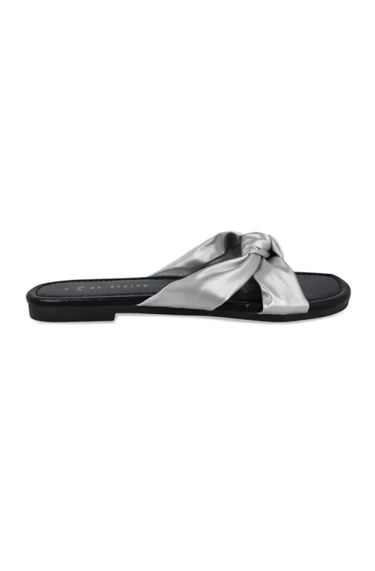 Glenda Sandal _ 153341 _ Silver sold by Dunns