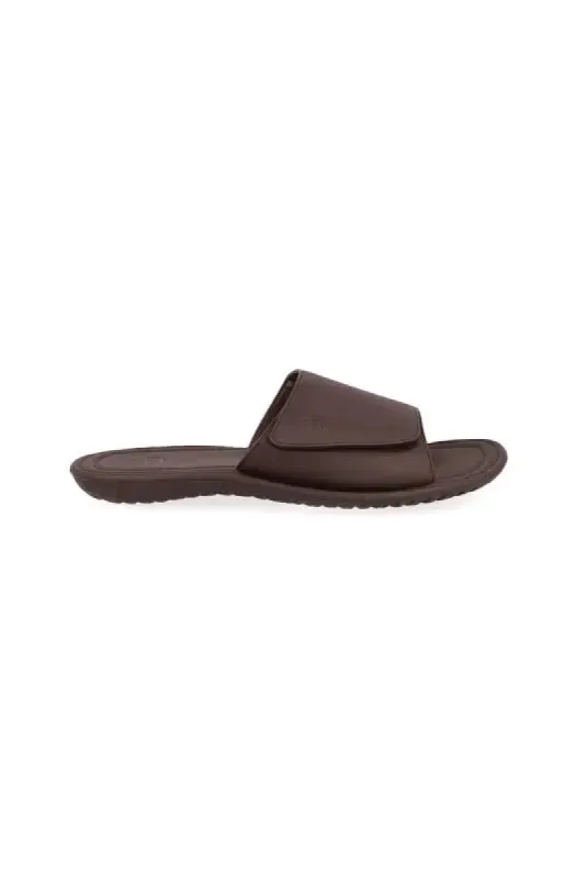 Bill Push In Sandal _ 133559 _ Brown sold by Dunns