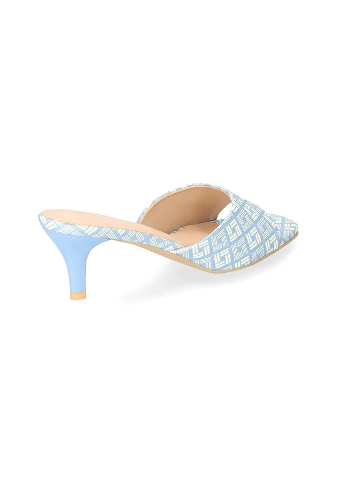 Melana Heel Mule _ 153307 _ Blue sold by Dunns product image thumbnail 3