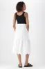 Melissa Anglaise Tiered Skirt _ 151683 _ White sold by Dunns