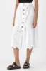 Melissa Anglaise Tiered Skirt _ 151683 _ White sold by Dunns