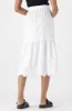 Melissa Anglaise Tiered Skirt _ 151683 _ White sold by Dunns