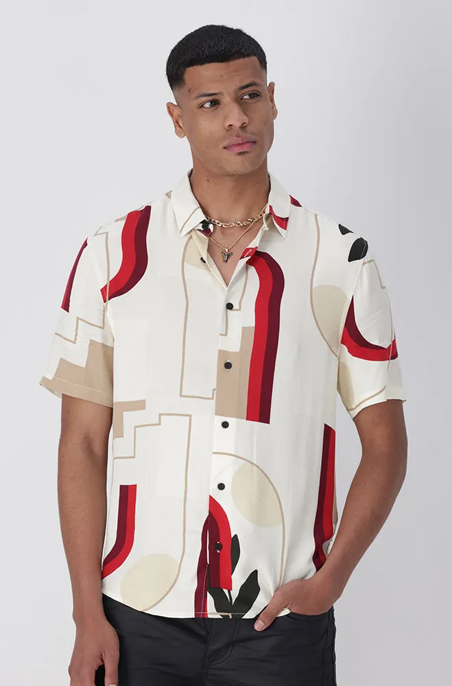 Orly Viscose Shirt _ 153679 _ Multi sold by Dunns product image thumbnail 3