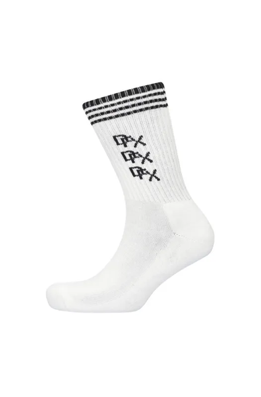 Dfx Branded Sport Sock _ 152949 _ White sold by Dunns