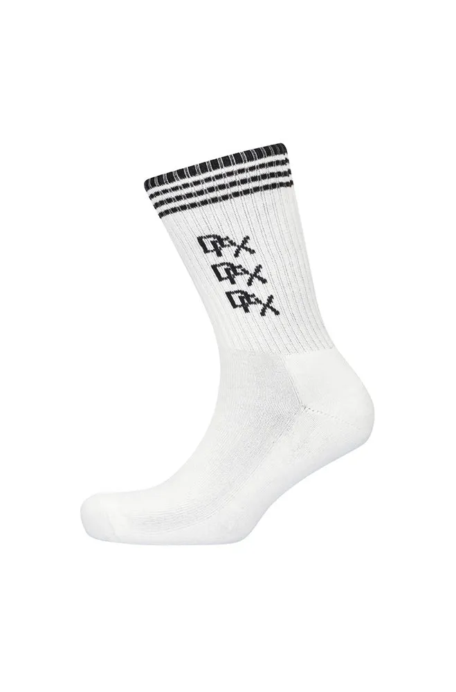 Dfx Branded Sport Sock _ 152949 _ White sold by Dunns