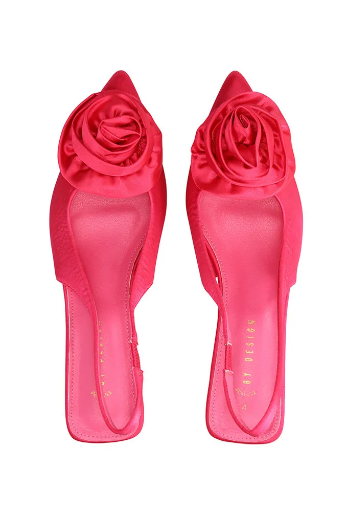 Rosaleen Kitten Heel Slingback _ 153658 _ Pink sold by Dunns product image thumbnail 2