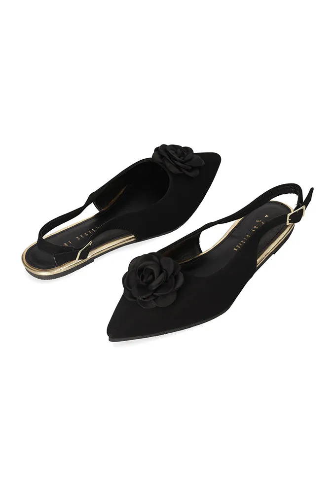Rosa Suede Pump _ 153880 _ Black sold by Dunns product image thumbnail 2