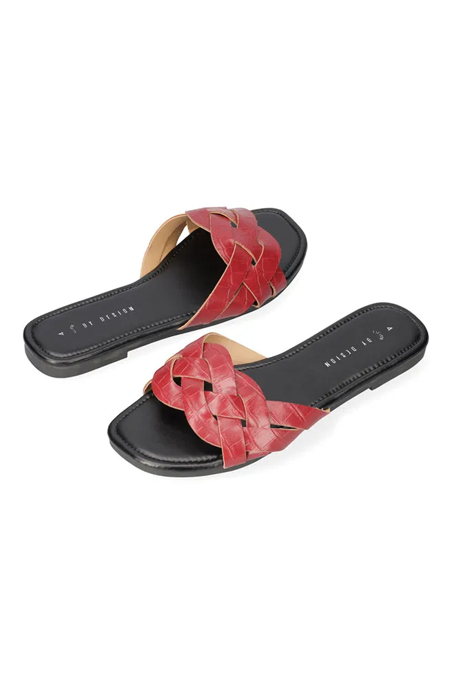 Deana Sandal _ 153340 _ Red sold by Dunns product image thumbnail 4