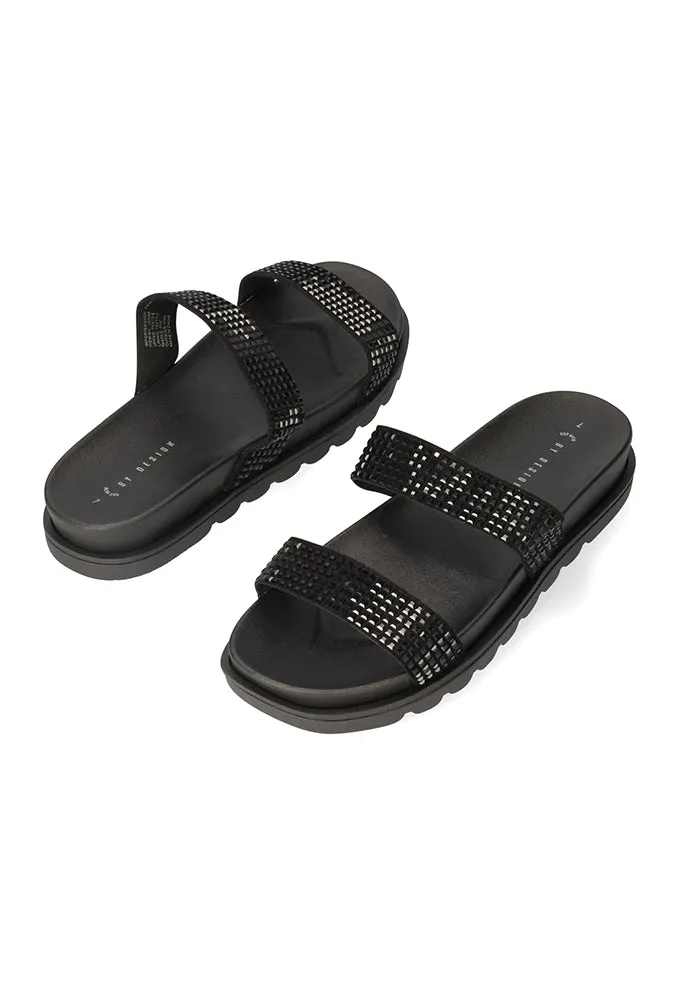 Ally Platform Slip On Sandal _ 153456 _ Black sold by Dunns product image thumbnail 4