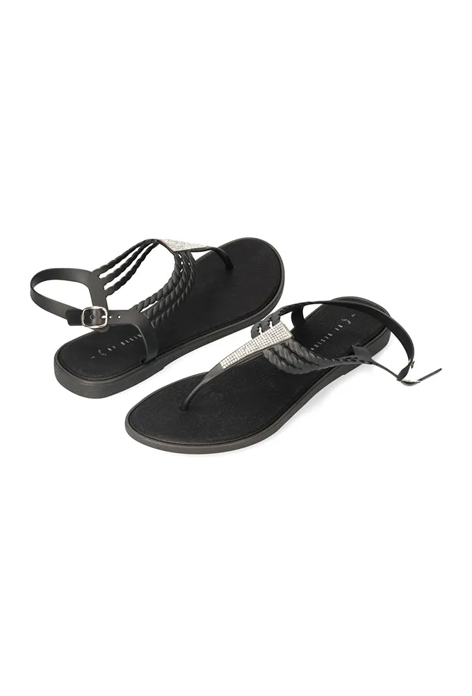 Madene Sandal _ 153346 _ Black sold by Dunns product image thumbnail 3