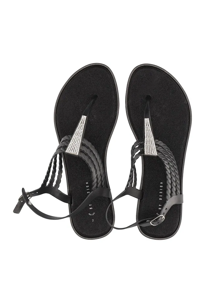 Madene Sandal _ 153346 _ Black sold by Dunns product image thumbnail 4
