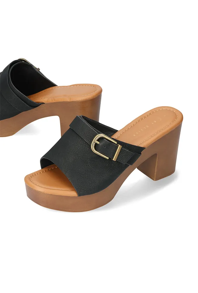 Agosta Platform Mule _ 153224 _ Black sold by Dunns product image thumbnail 2