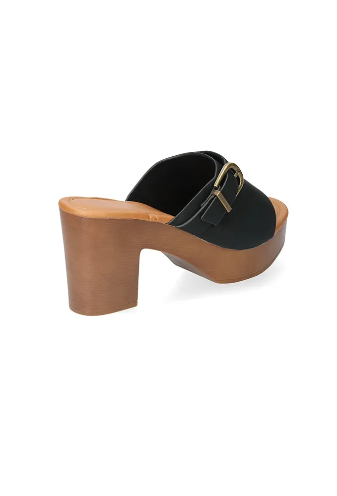 Agosta Platform Mule _ 153224 _ Black sold by Dunns product image thumbnail 3
