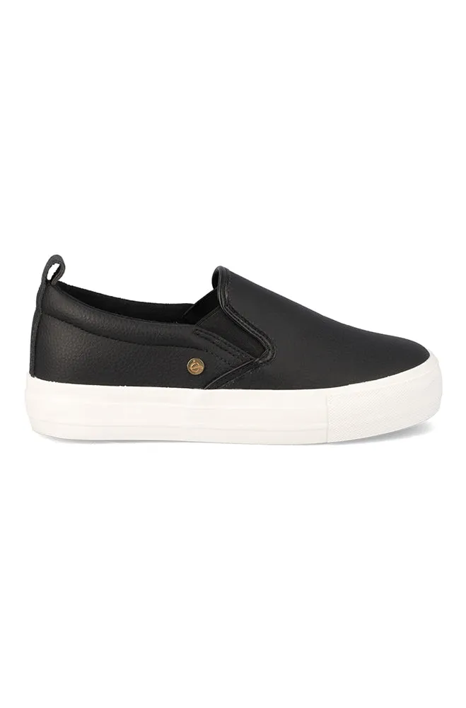 Jemima Gusset Slip On _ 153088 _ Black sold by Dunns