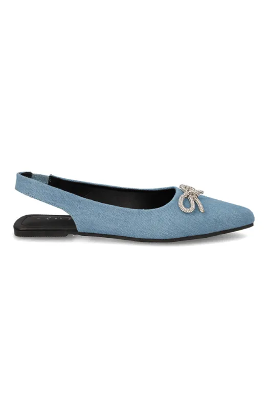 Ulyssa Sling Back _ 153887 _ Blue sold by Dunns