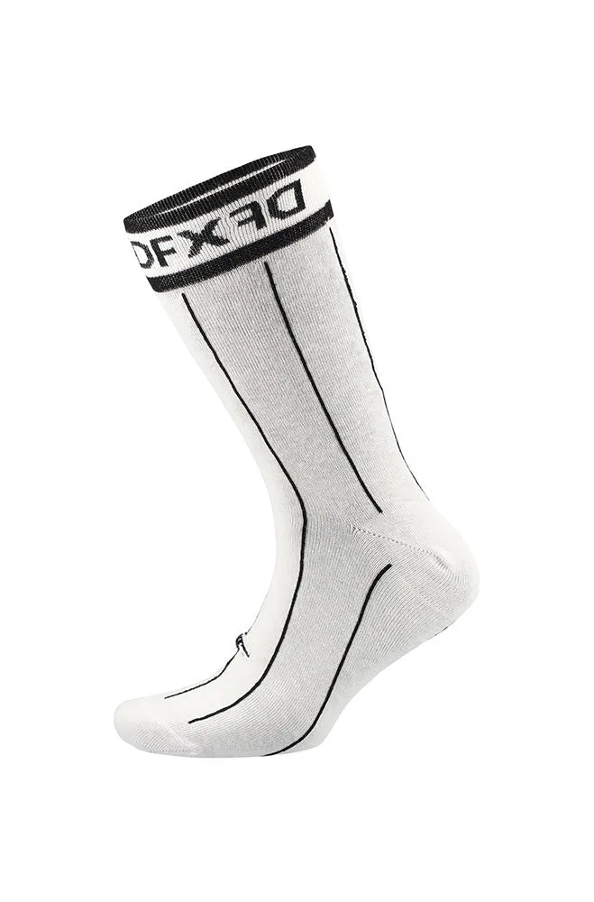 Dfxfd Single Socks _ 153073 _ White sold by Dunns