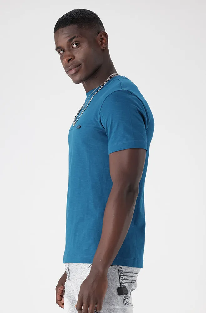 Warehouse Tee _ 153791 _ Teal sold by Dunns product image thumbnail 2